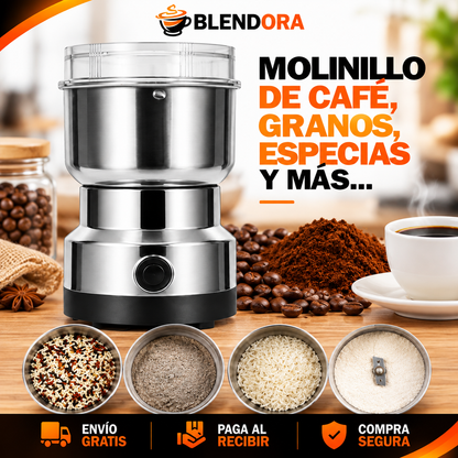 Trituradora Multifuncional Eléctrica para el Hogar – Muele Café, Granos y Especias en Segundos