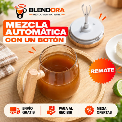 Mug Blendora con mezcla automática con un botón